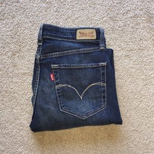 Levi’s 523 Mid-Rise Skinny Size 8M Blue Jean